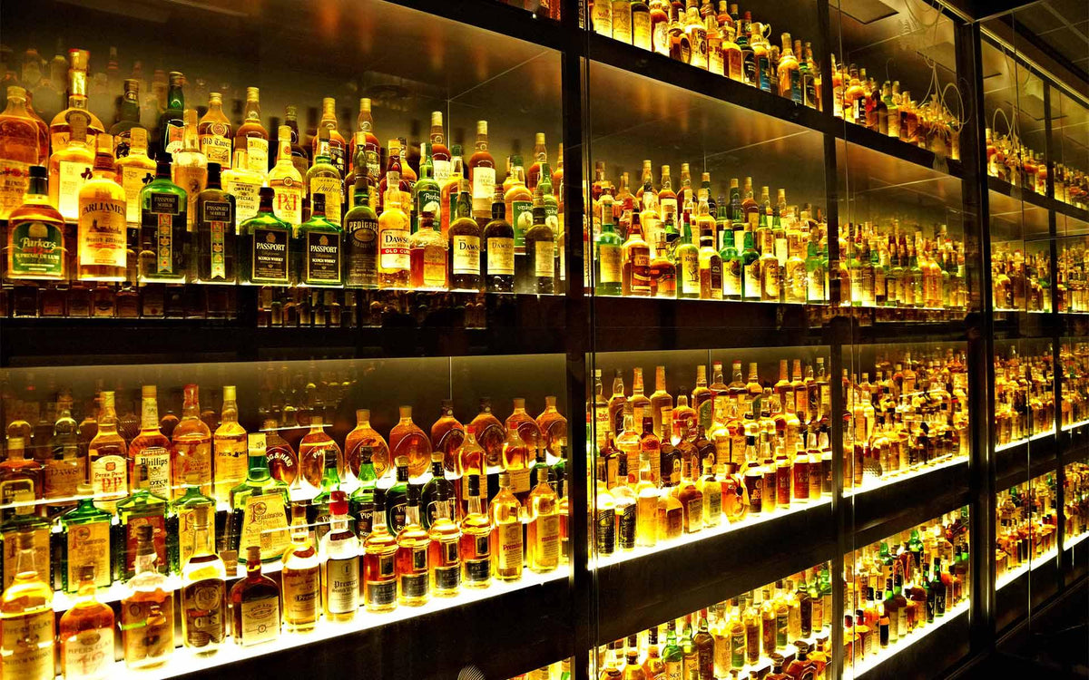 Een uitgebreide whiskyselectie voor een proeverij op maat